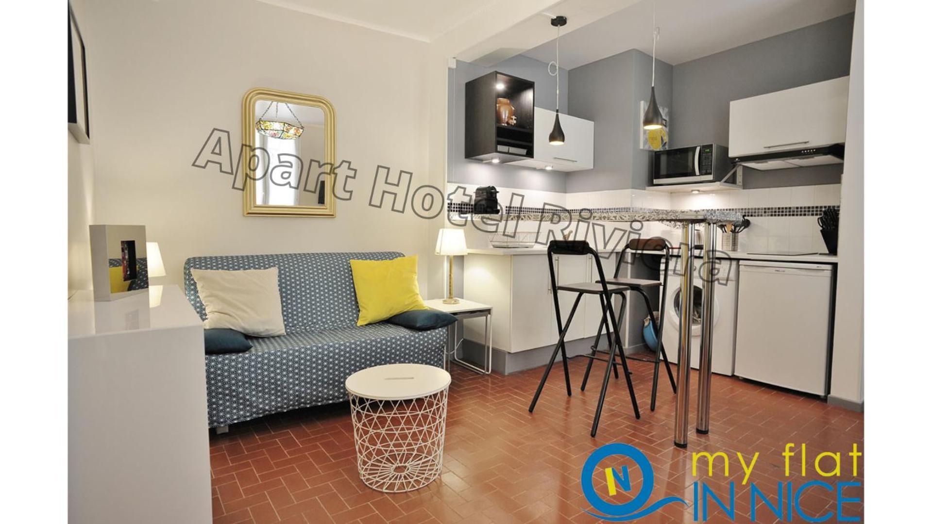 Aparthotel Riviera - Vincent 1 - Vieille Ville - Appartement Superieur 2 Pieces Ac Ницца Экстерьер фото
